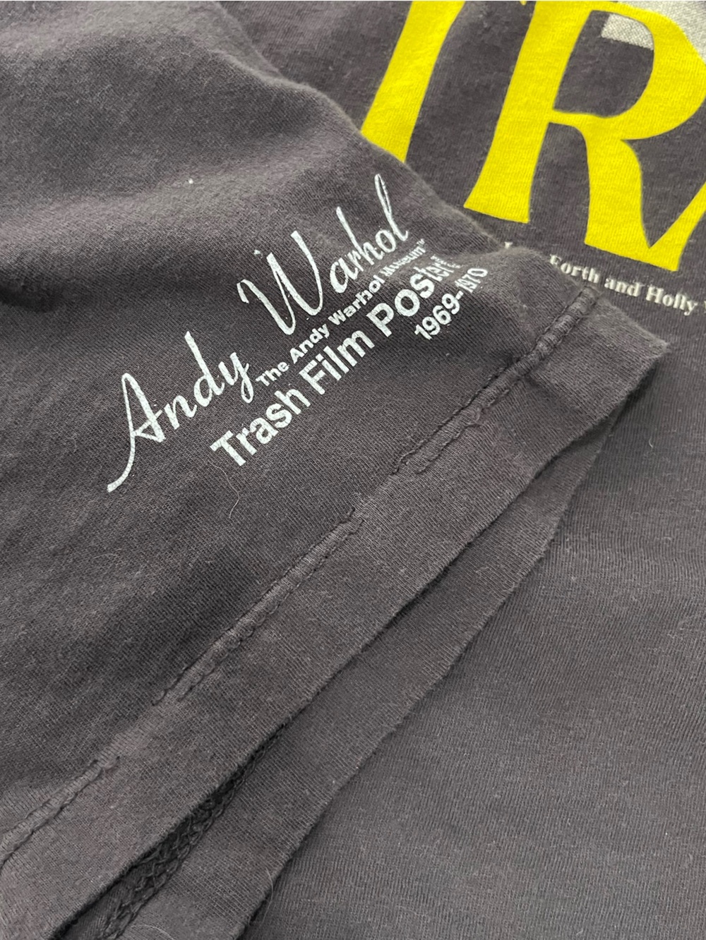 VINTAGE ANDY WARHOL TRASH MOVIE T SHIRT - Picture 3 of 15